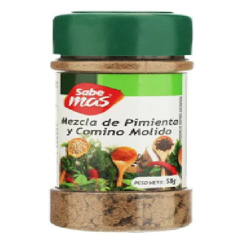Especias Sabemas Pimienta Comino - 58gr